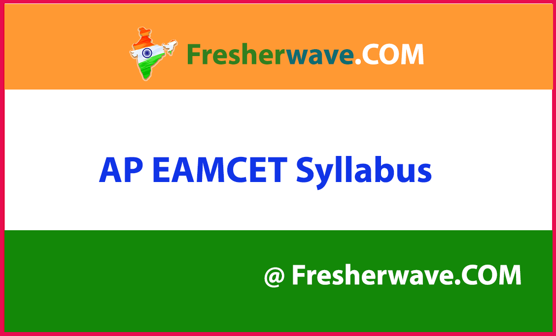 AP EAMCET Syllabus