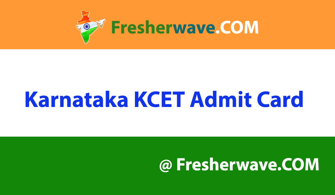 Karnataka KCET Admit Card