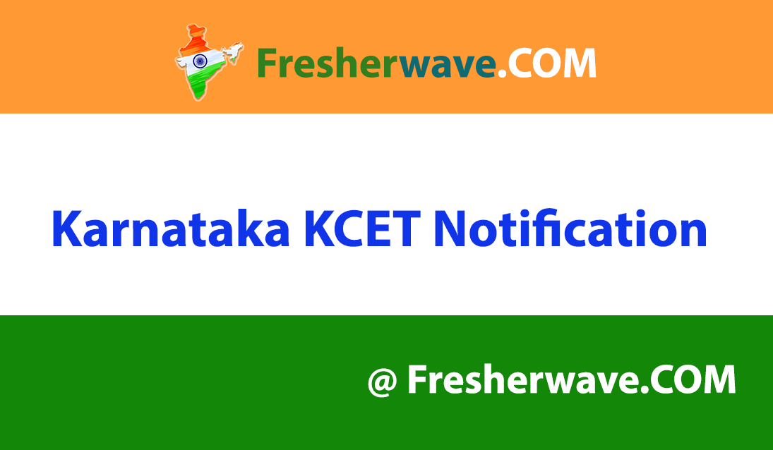 Karnataka KCET Notification