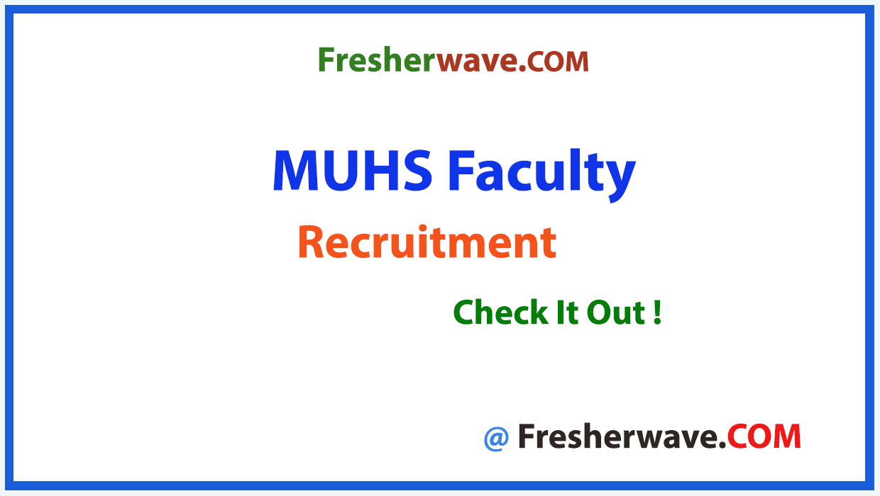 MUHS Faculty Recruitment