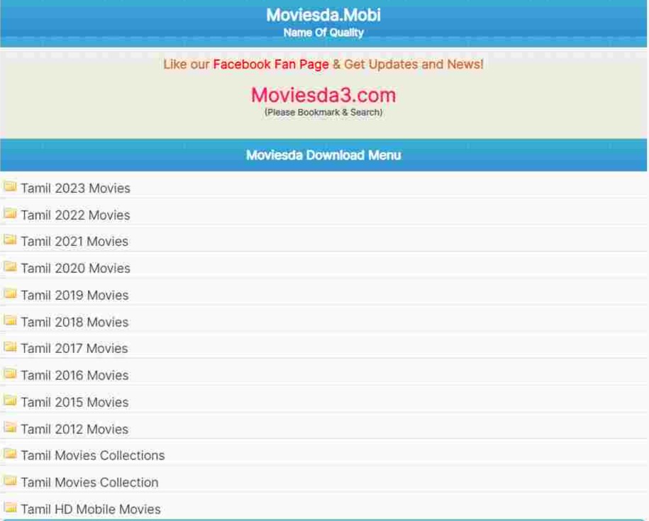 Moviesda 2023 Tamil Dubbed HD 300Mb Movies Download